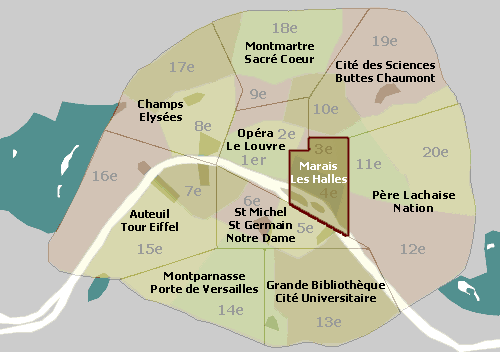 marais in paris