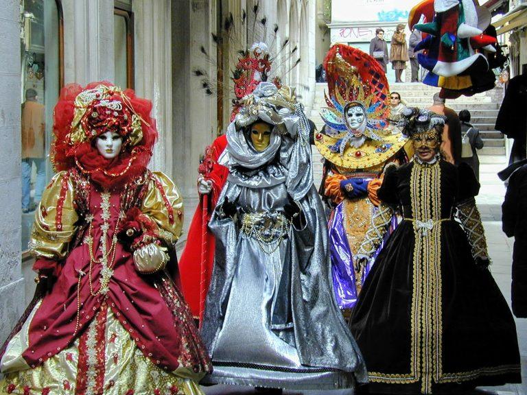 Costumes at Venice Carnival